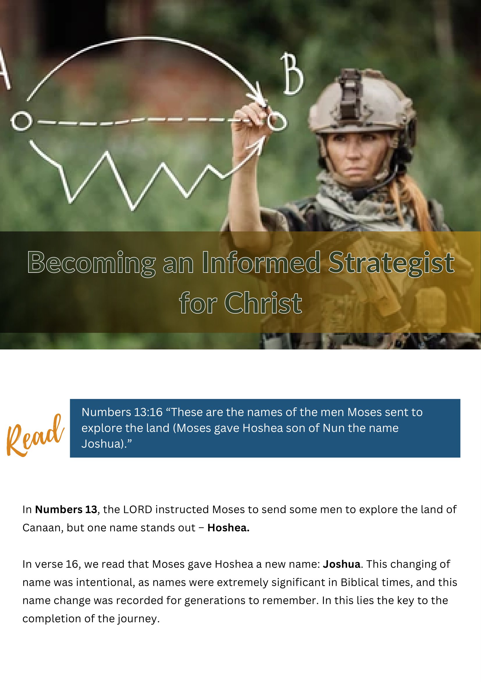 Becoming an Informed Strategist for Christ-1