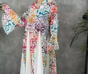 Pakistan Dress arabic Print